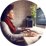 Allegion Architectural Consulting Services team member reviewing specifications